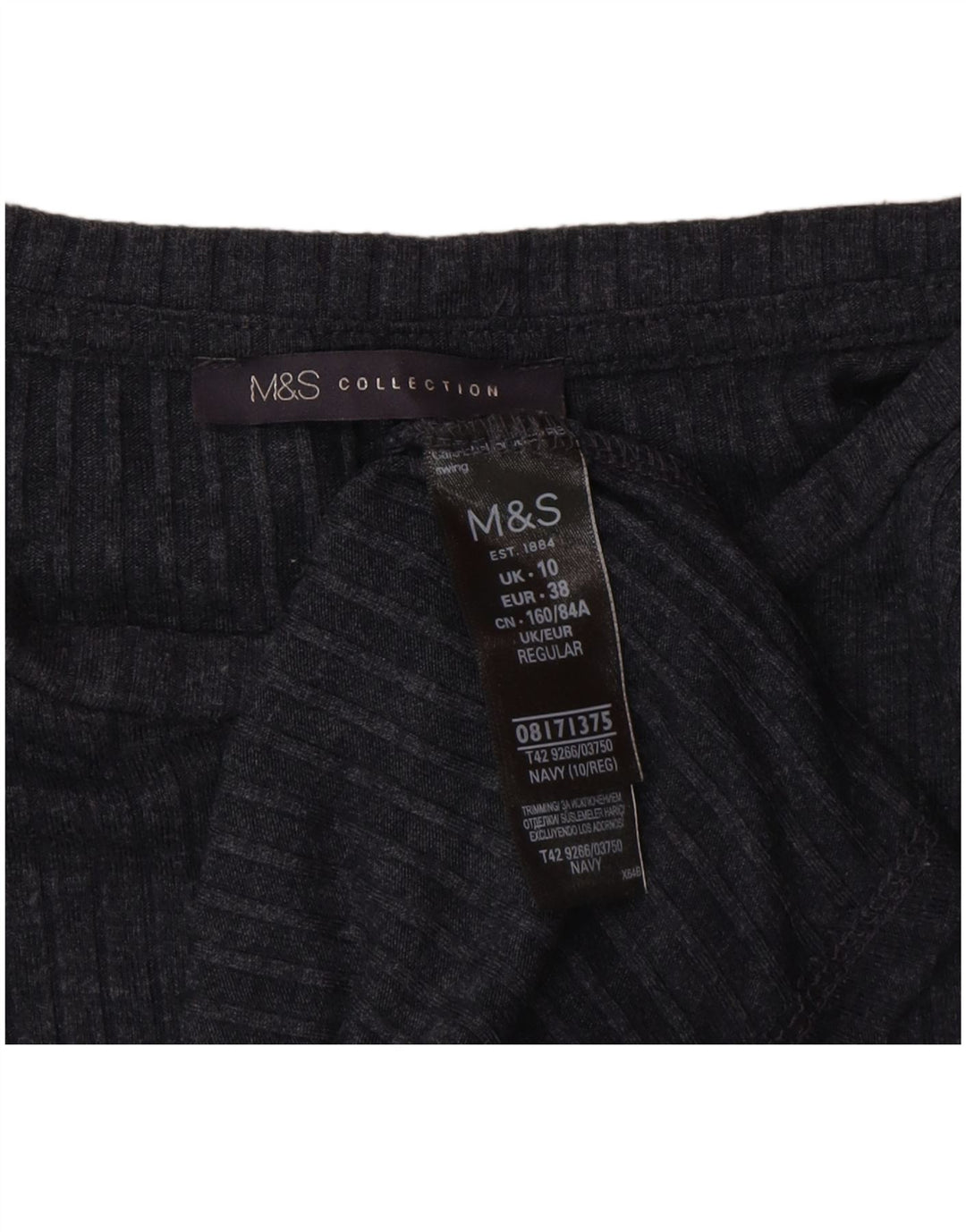 Женский джемпер Marks & Spencer UK 10, маленький серый полиэстер