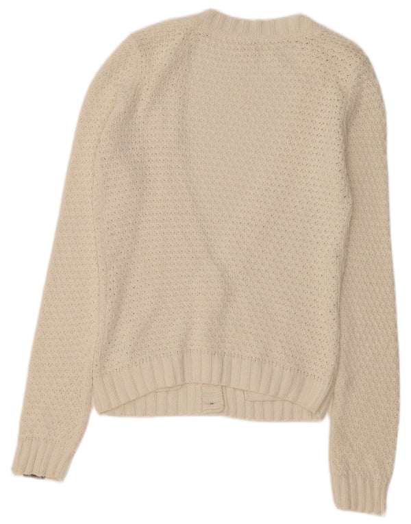 Женский кардиган O'NEILL UK 14, хлопковый средний белый цвет