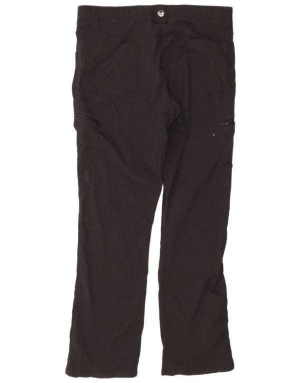 Мужские прямые брюки-карго Wrangler W38 L30, черный нейлон