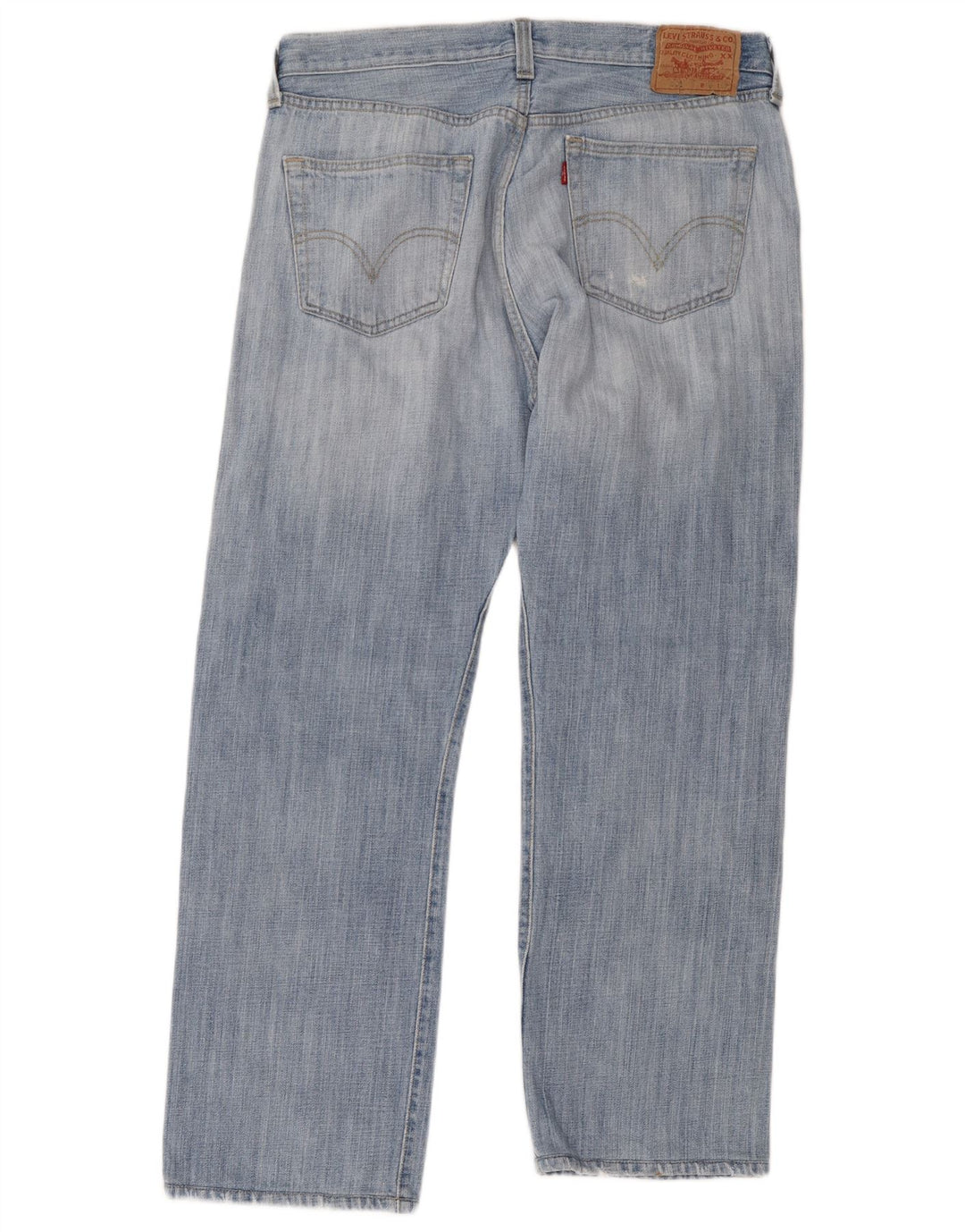 Мужские прямые джинсы Levi's 501 W36 L32 синие, хлопок