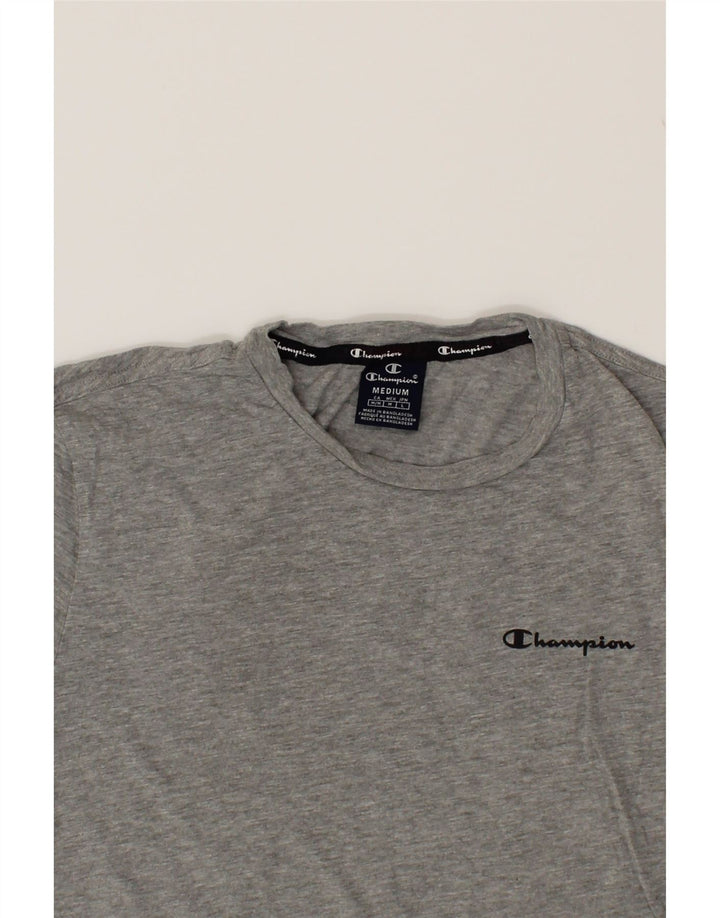 CHAMPION Mens T-Shirt Top Medium Grey Cotton Vintage Champion and Second-Hand Champion from Messina Hembry 