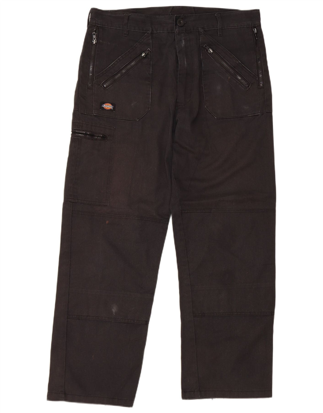 Мужские прямые брюки-карго Dickies W34 L29, черный полиэстер