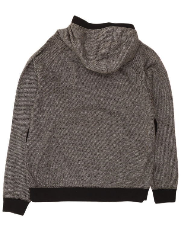 Jack & Jones Mens Hoodie Jumper XL Grey Colourblock Polyester