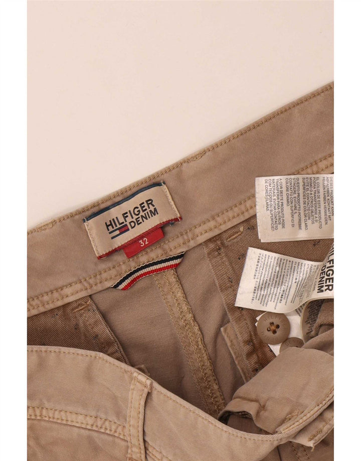 Мужские шорты карго Tommy Hilfiger W32, средний бежевый, хлопок