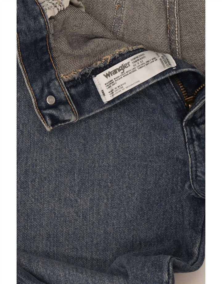 Мужские прямые джинсы Wrangler W32 L32, синий хлопок