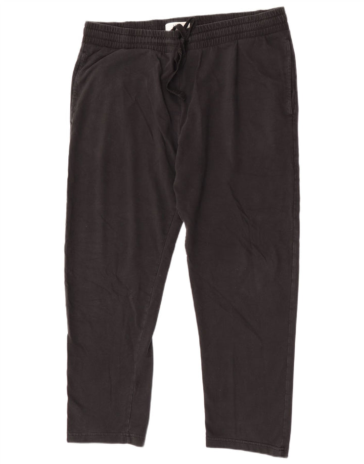 Мужские спортивные брюки стандартного кроя Marks & Spencer XL, черный хлопок