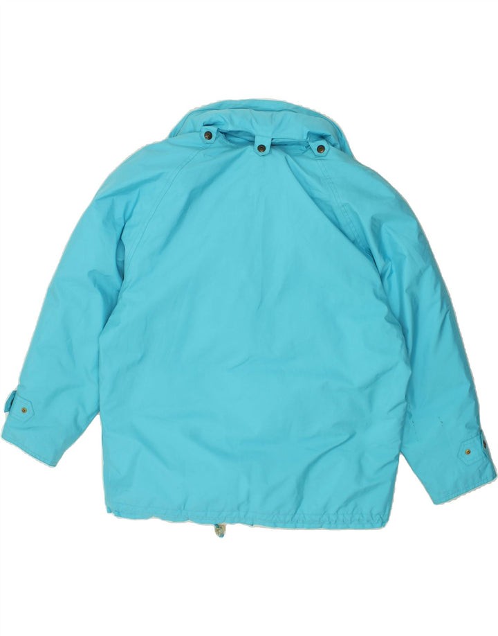 CIESSE PIUMINI Womens Hooded Padded Jacket UK 18 XL Blue Polyester Vintage Ciesse Piumini and Second-Hand Ciesse Piumini from Messina Hembry 