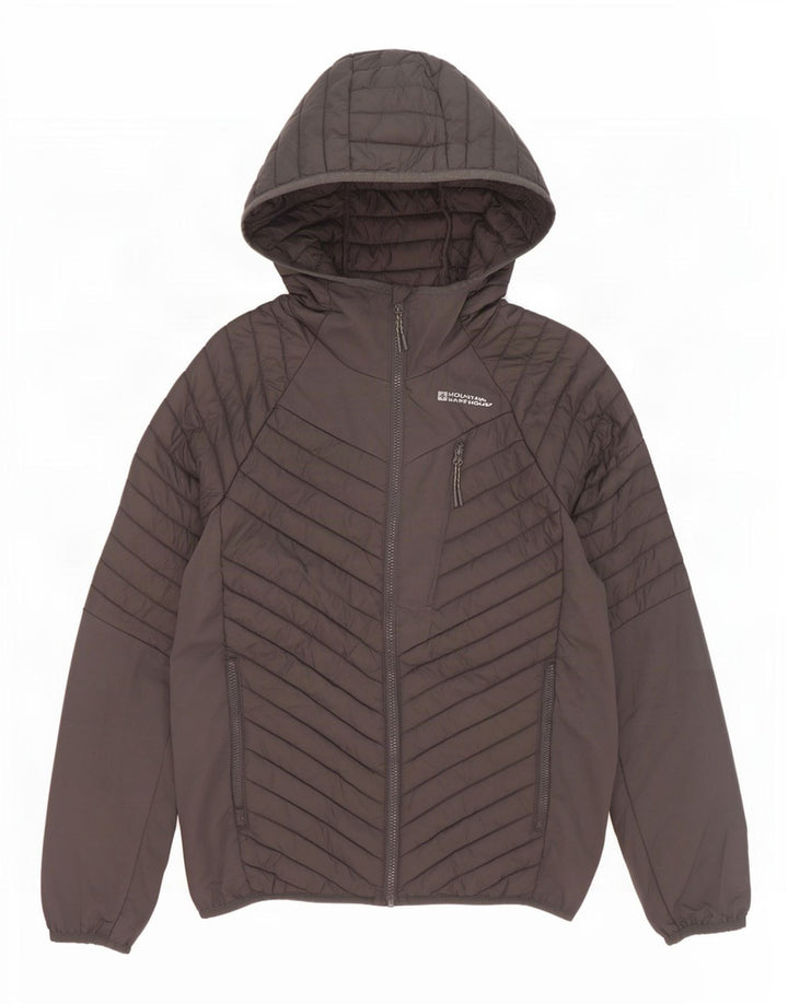 Мужская утепленная куртка с капюшоном Mountain Warehouse UK 34 XS Серый полиэстер