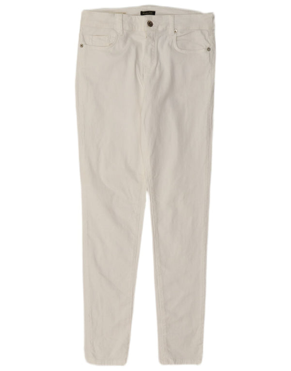 Женские повседневные узкие брюки Massimo Dutti EU 40 Medium W30 L29 белые