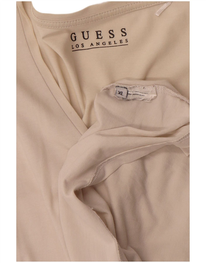 Guess Женская футболка Top UK 18 XL Белая