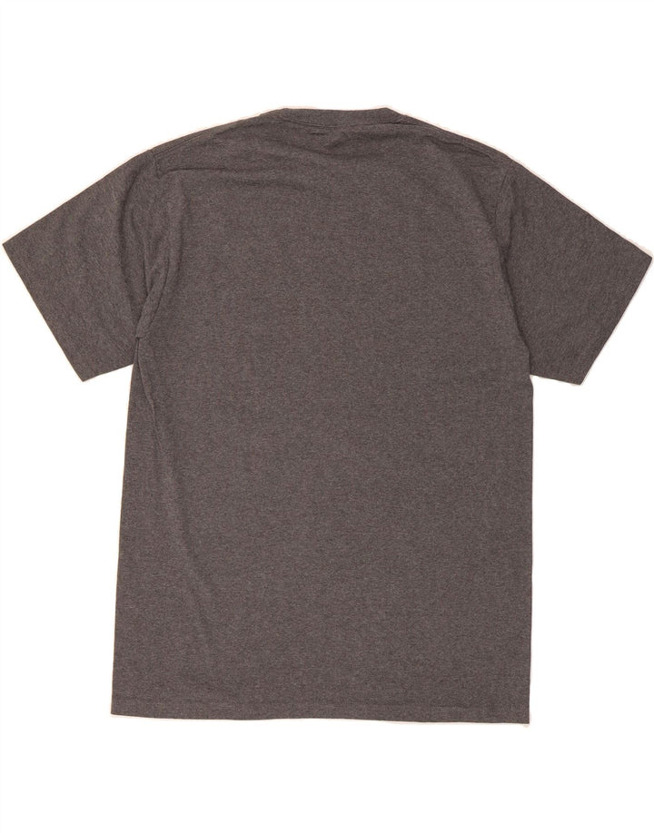MAJESTIC Mens Graphic T-Shirt Top Large Grey Vintage Majestic and Second-Hand Majestic from Messina Hembry 