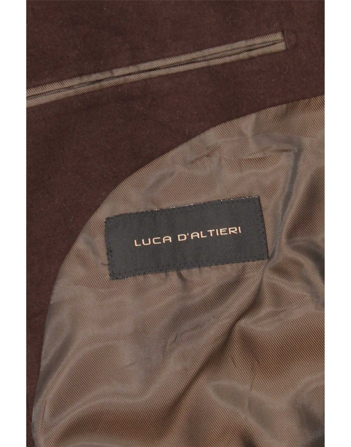 Мужское пальто Luca D'altieri UK 38 средний коричневый