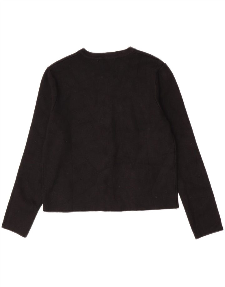 Женский укороченный кардиган Zara UK 12, средний черный