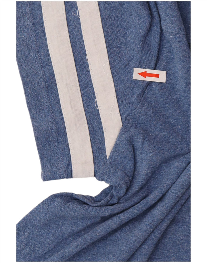 Мужская футболка Superdry Top из хлопка среднего синего цвета с крапинками
