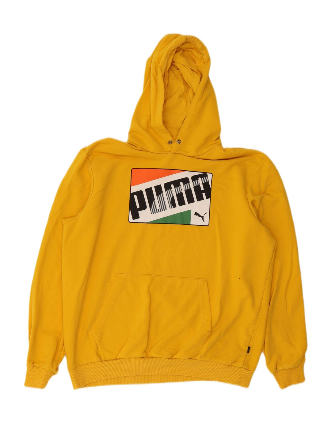 Мужской худи с рисунком Puma XL, желтый