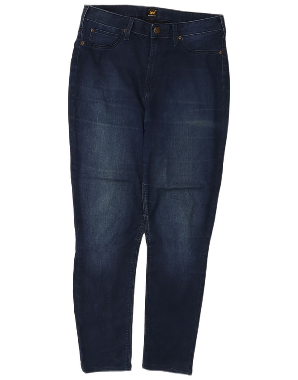 Женские джинсы скинни LEE Skyler W32 L27, темно-синий, хлопок