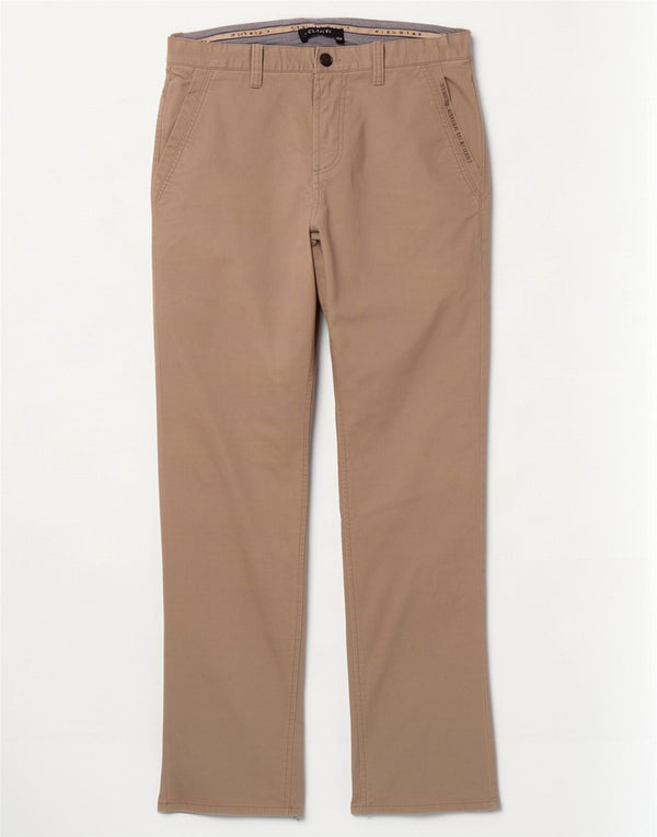 Мужские прямые брюки чинос Sisley IT 48 Medium W34 L33 Бежевый хлопок