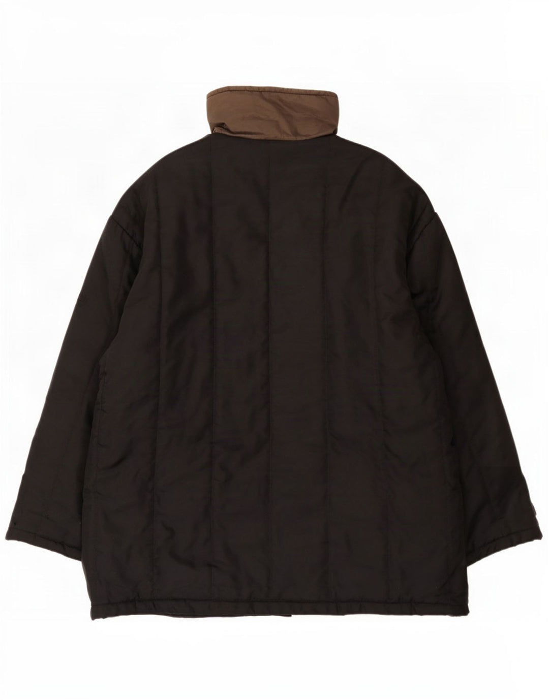 Мужская стеганая куртка Invicta UK 42 XL, черная с цветными блоками