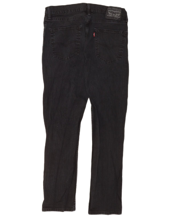 Мужские узкие джинсы Levi's W33 L30, черный хлопок