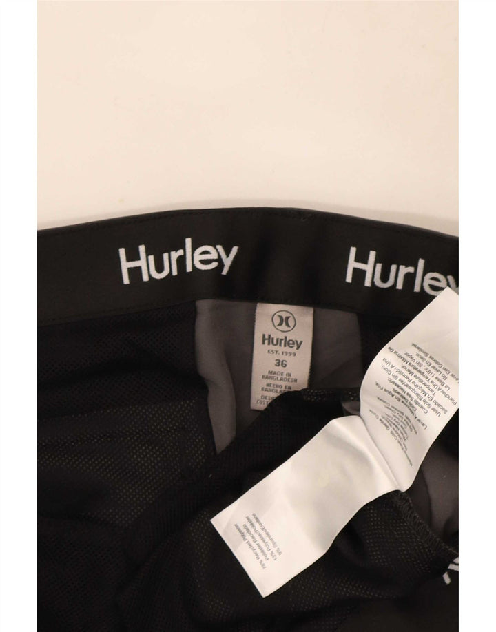 Мужские шорты чинос Hurley W36, большие серые, полиакрил