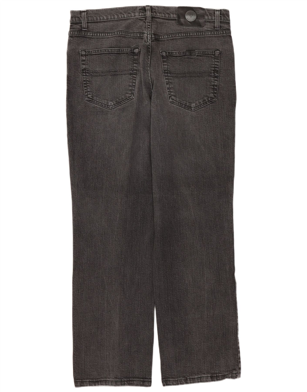 Мужские прямые джинсы TRUSSARDI W36 L29 серые, хлопок