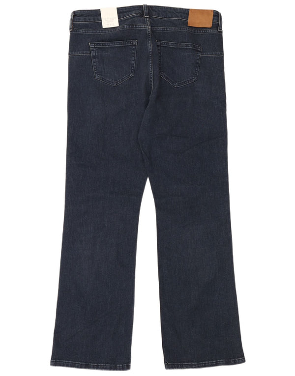 Женские джинсы Bootcut Zara EU 48 2XL W38 L32 Темно-синие, хлопок