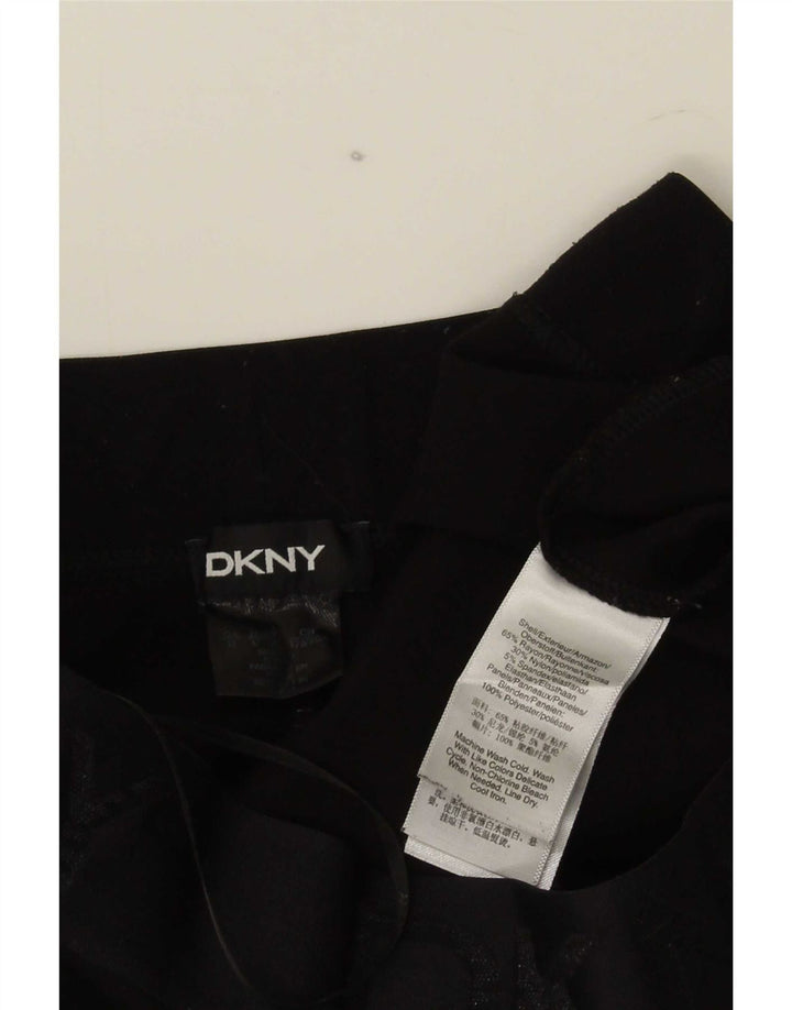 Dkny Женские укороченные брюки с рисунком, большие W32 L24, черный вискоза