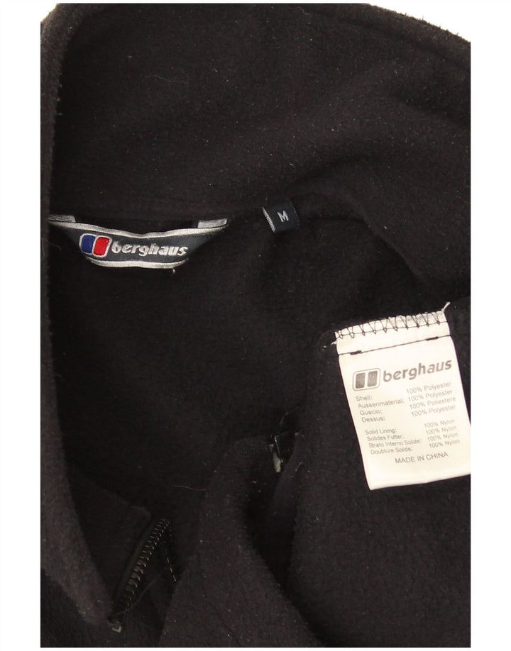Мужская флисовая куртка Berghaus UK 38, средний черный полиэстер