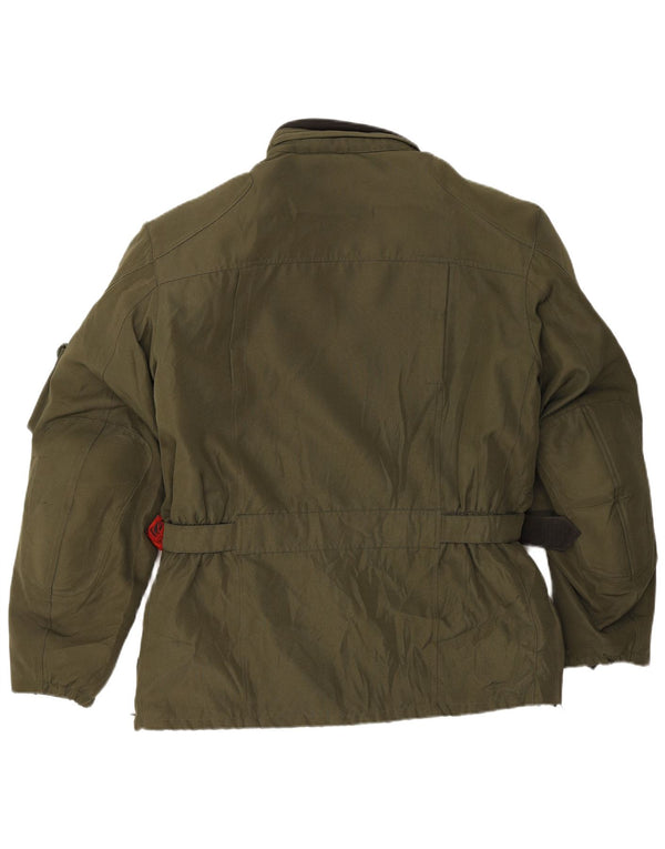 Мужская гоночная куртка VINTAGE UK 42 XL, зеленый полиэстер