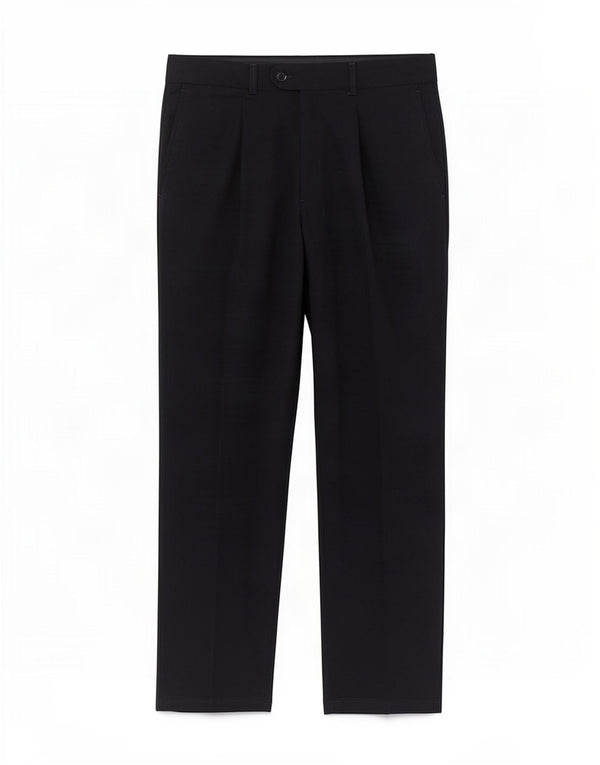 Мужские костюмные брюки Zara EU 42, большие W32 L31, черные шерстяные