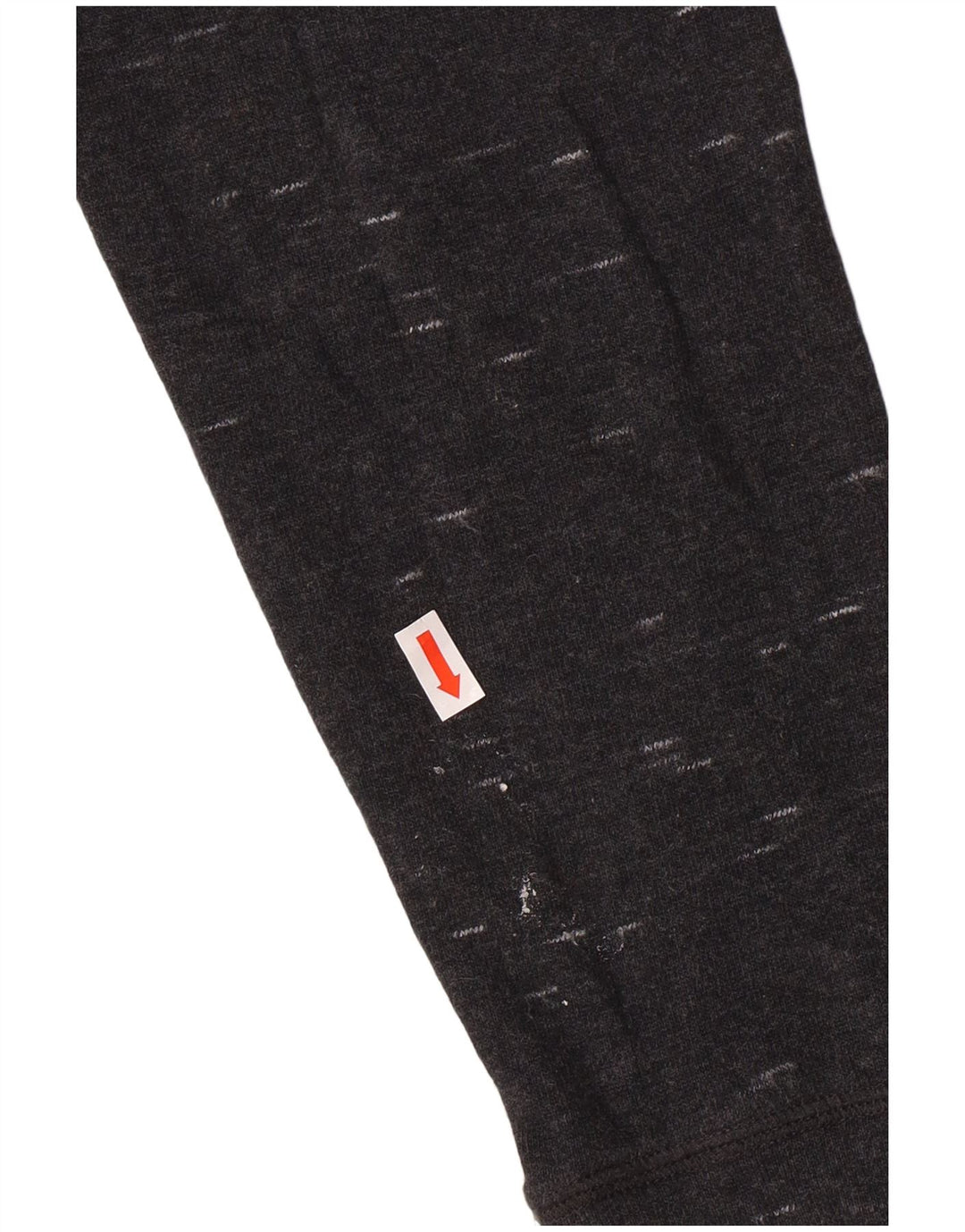 Женский джемпер с капюшоном оверсайз Champion UK 10, маленький серый хлопок с крапинками