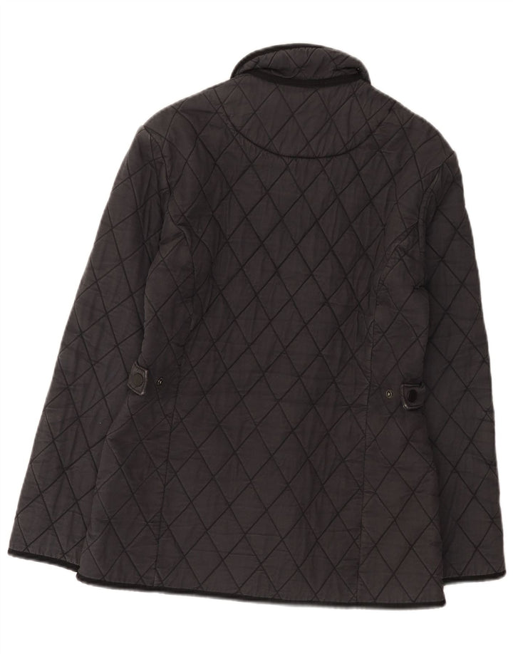 Женская стеганая куртка Barbour UK 8, маленькая, темно-синяя