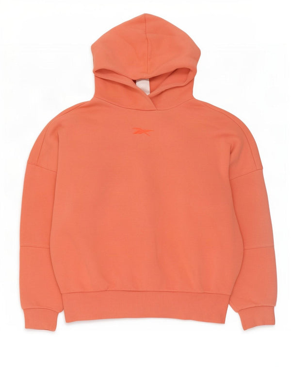 Женский джемпер с капюшоном Reebok Oversized UK 4/6 XS Оранжевый хлопок