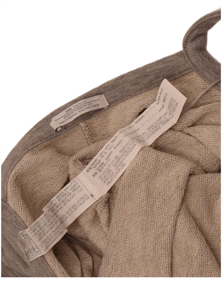 Женский комбинезон без рукавов Zara UK 10, маленький серый хлопок