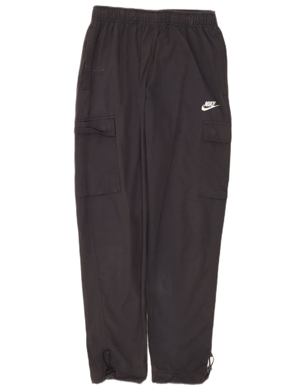 Мужские прямые брюки-карго Nike, маленькие, серые, хлопковые, W29 L29