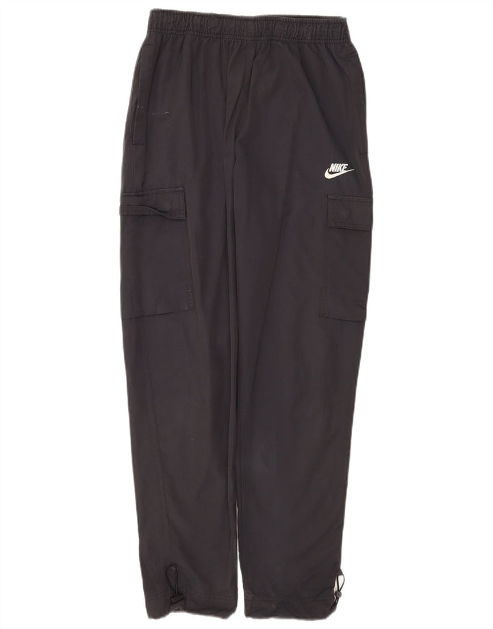 Мужские прямые брюки-карго Nike, маленькие, серые, хлопковые, W29 L29