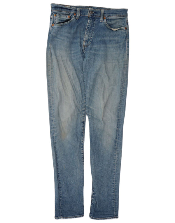 Мужские зауженные джинсы Levi's 512 W30 L34 синие, хлопок