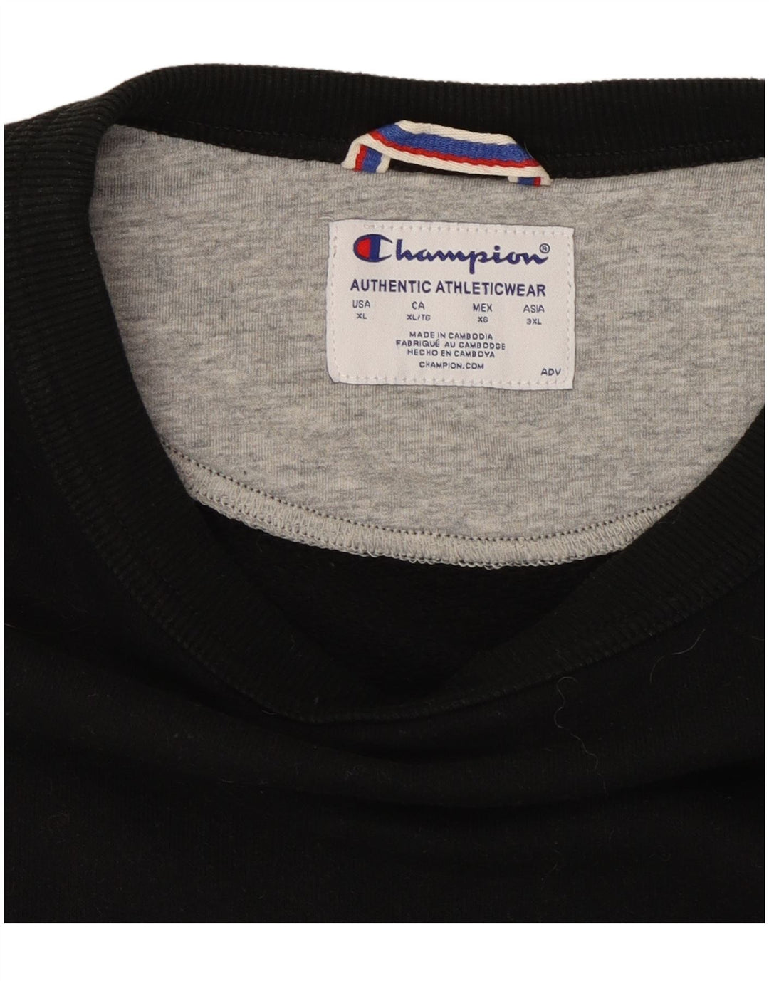 Мужской свитер CHAMPION XL, черный