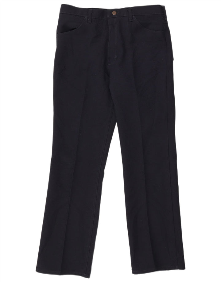 Мужские прямые повседневные брюки WRANGLER W36 L32 темно-синие