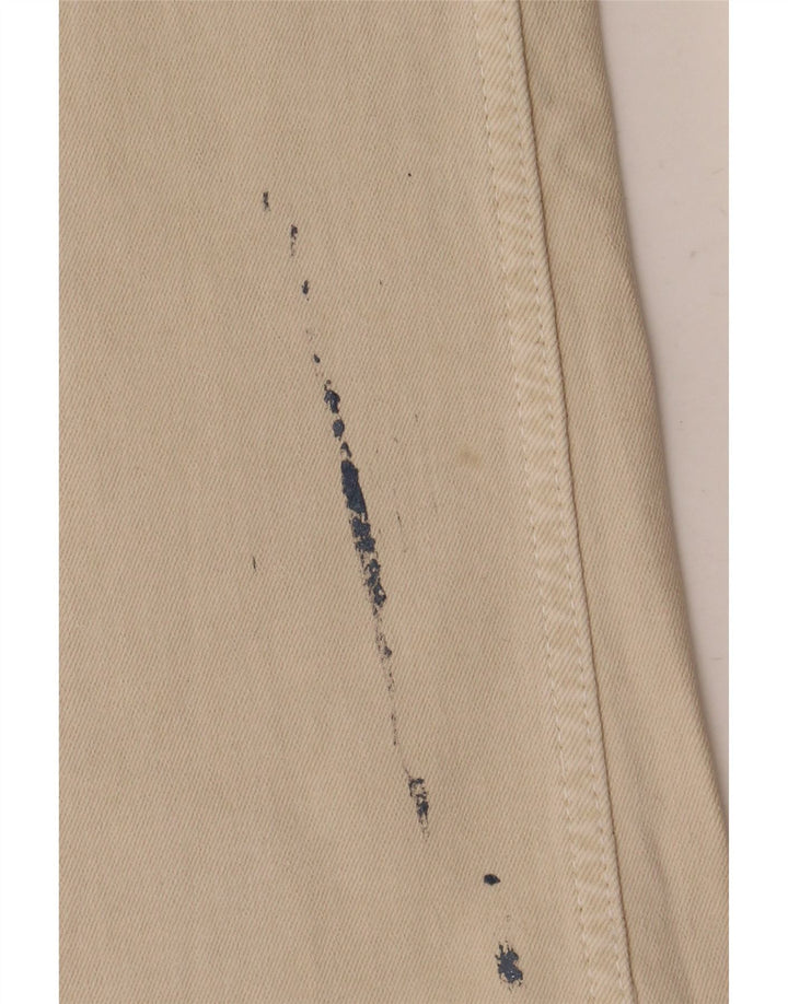 Женские укороченные джинсы Zara EU 40 Medium W30 L25 Off White