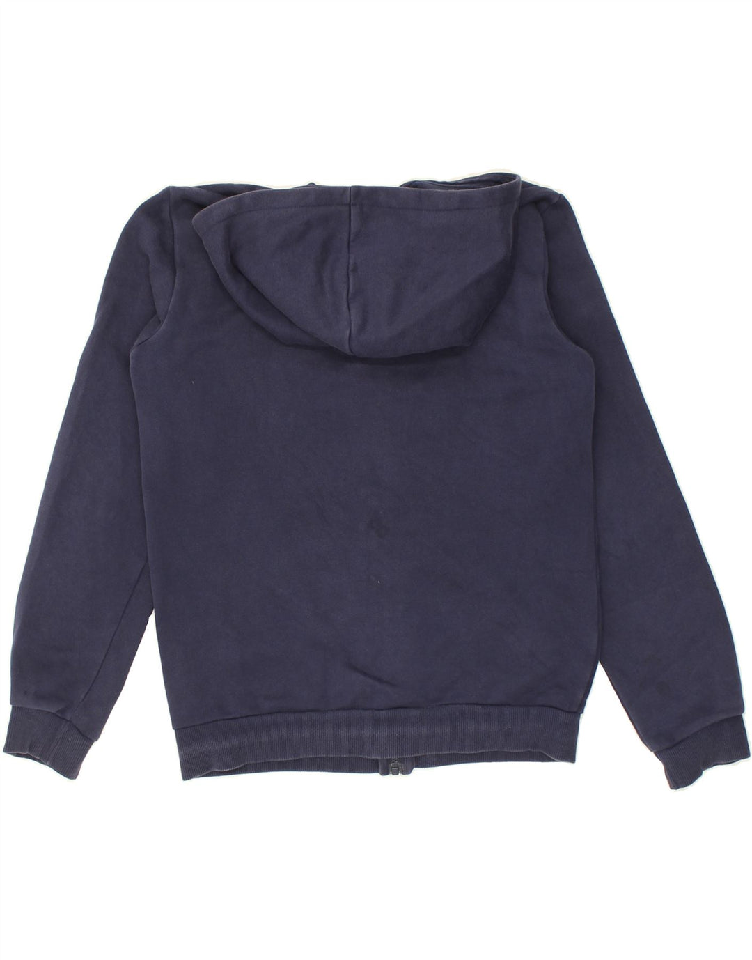 PUMA Boys Graphic Zip Hoodie Sweater 13-14 Years Navy Blue Polyester | Vintage Puma | Thrift | Second-Hand Puma | Used Clothing | Messina Hembry 