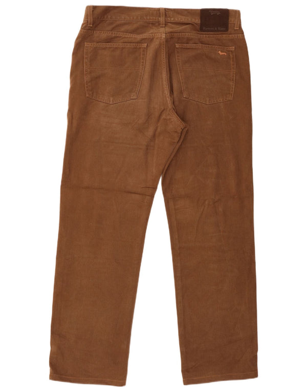 Harmont & Blaine Мужские прямые повседневные брюки IT 52 XL W34 L30 Коричневые
