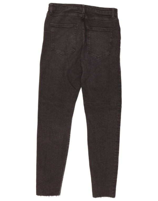 Женские джинсы скинни Zara EU 40 Medium W30 L27, черный хлопок