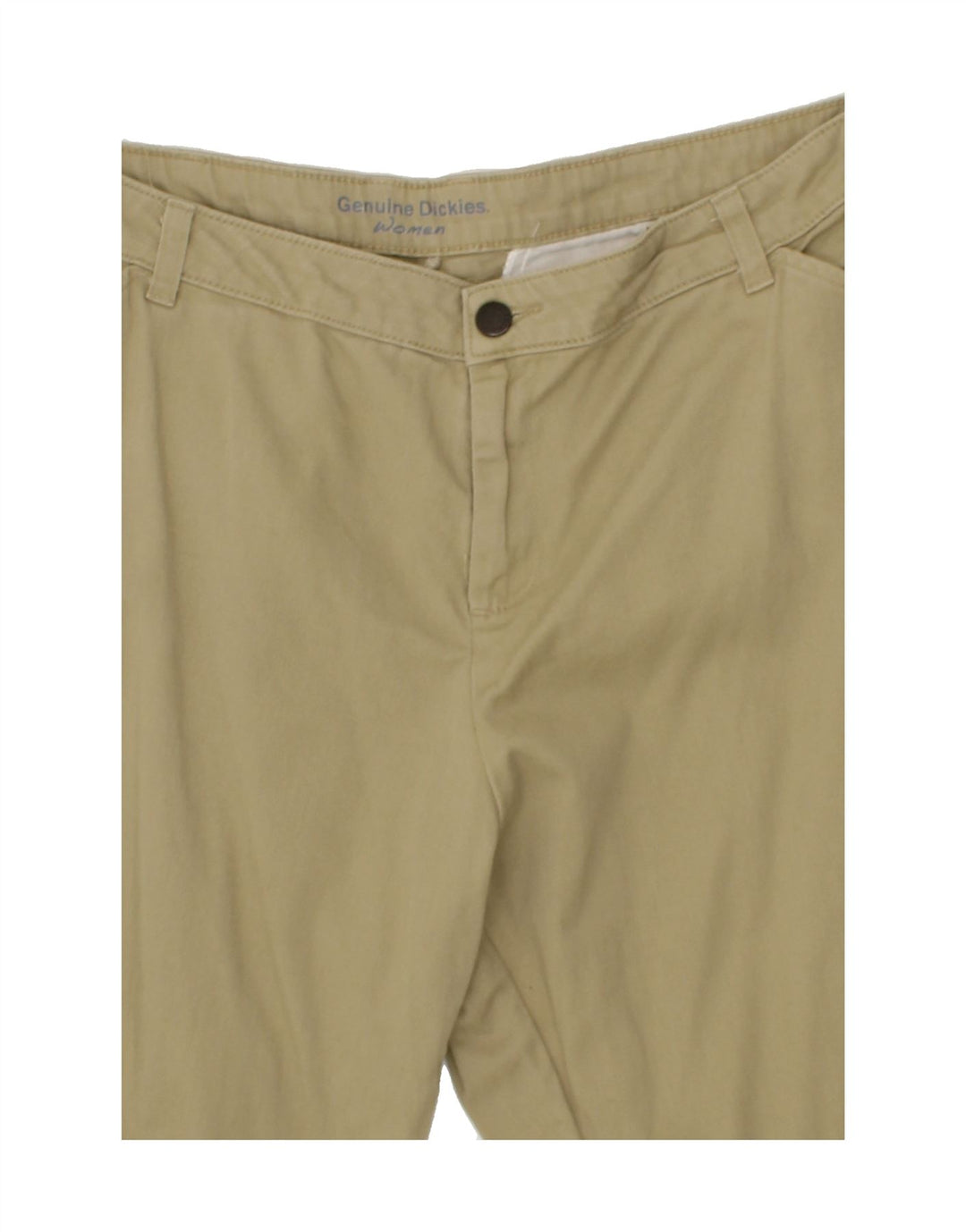 DICKIES Womens Straight Casual Trousers W38 L30 Beige Vintage Dickies and Second-Hand Dickies from Messina Hembry 