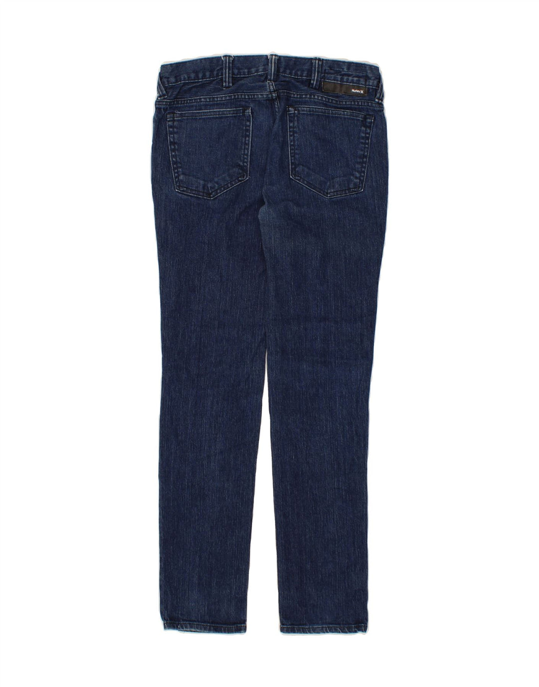 HURLEY Womens Slim Jeans W29 L29 Navy Blue Cotton Vintage Hurley and Second-Hand Hurley from Messina Hembry 