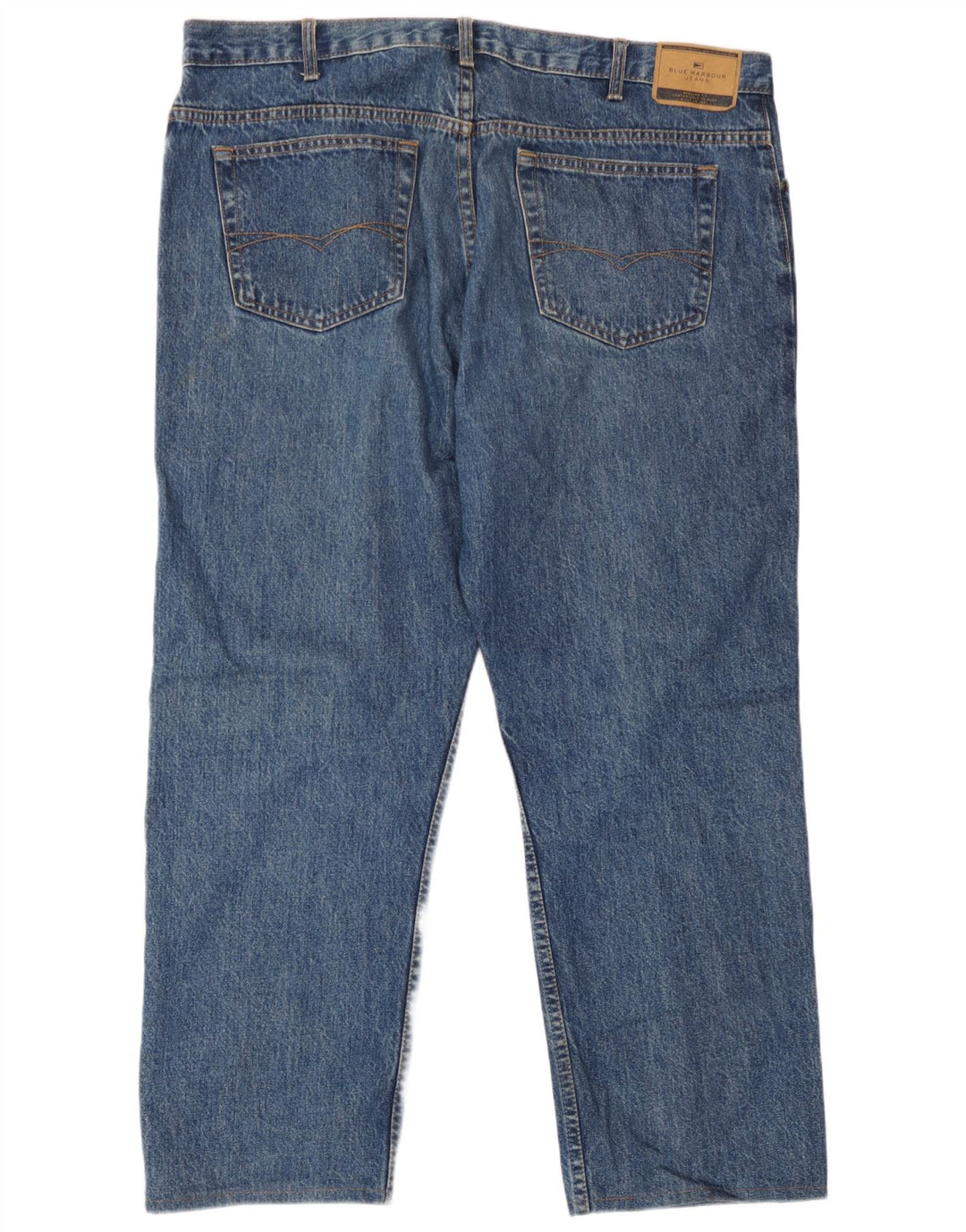 Мужские прямые джинсы Marks & Spencer Blue Harbour W40 L26, синий хлопок