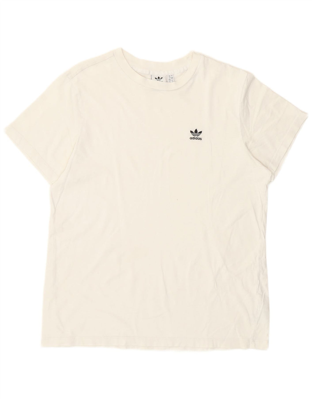 Женская футболка Adidas Top UK 12 Medium White Cotton