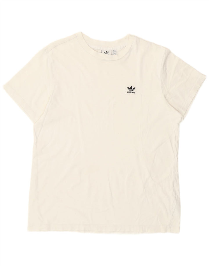 Женская футболка Adidas Top UK 12 Medium White Cotton