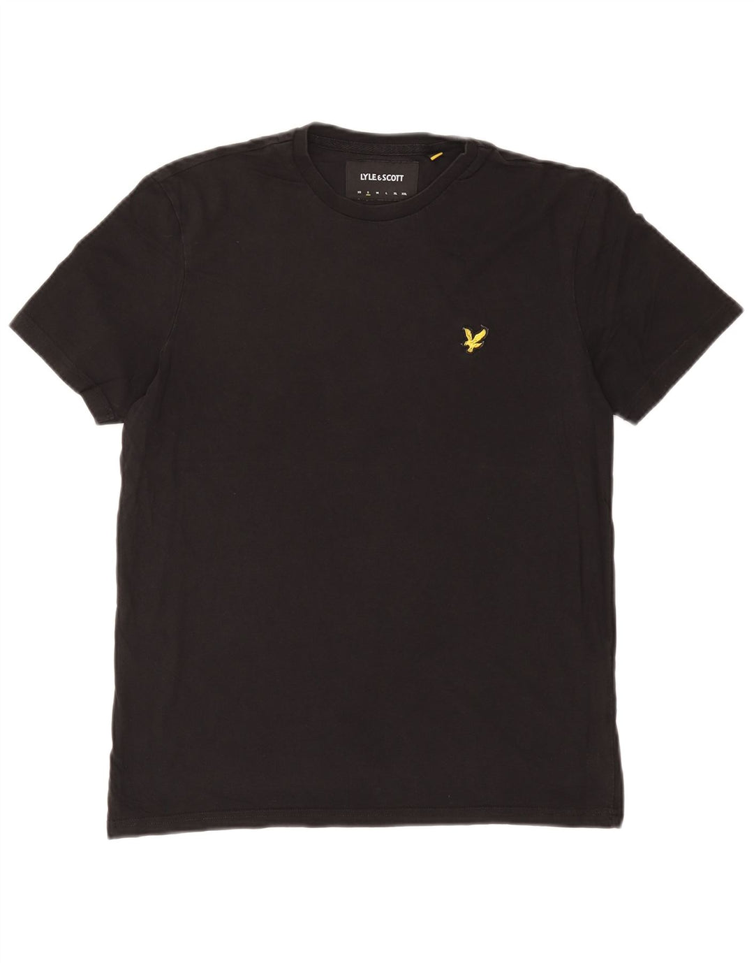 Мужская футболка Lyle & Scott, маленький черный хлопок