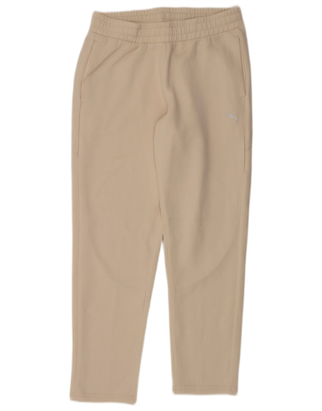 Мужские спортивные брюки PUMA из хлопка среднего бежевого цвета